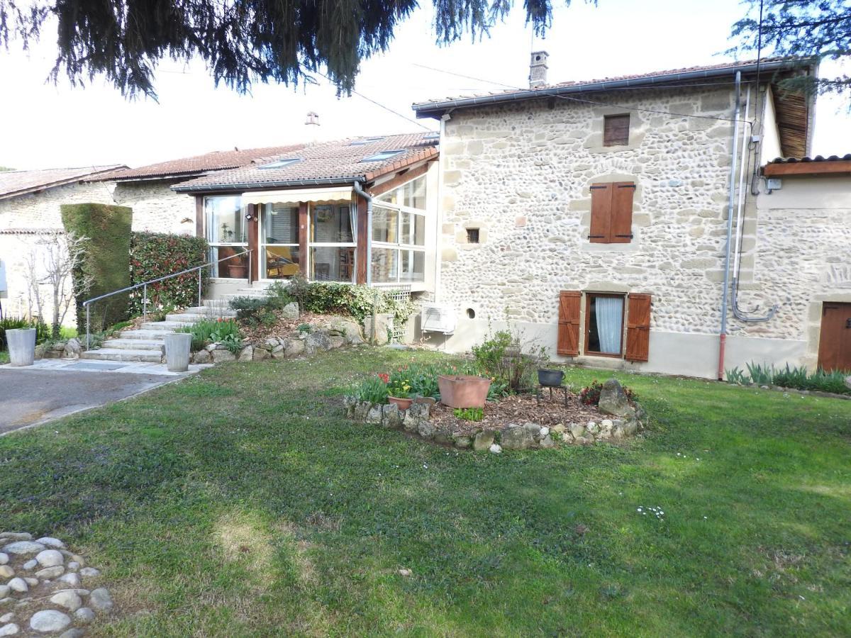 Gite De La Pierre Verte Saint-Lattier Экстерьер фото